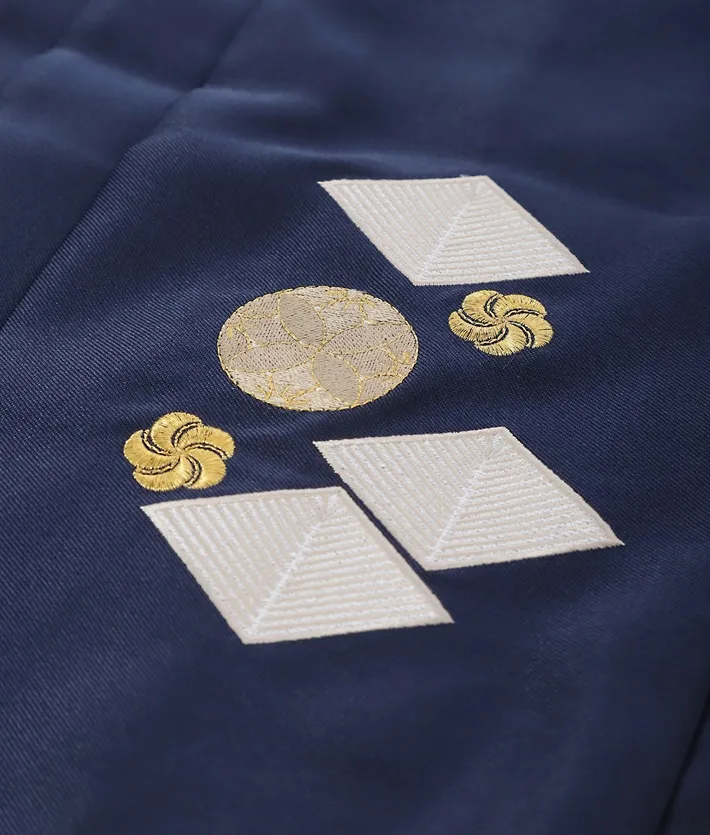 ｼﾞｭﾆｱ用紋付袴ｾｯﾄﾚﾝﾀﾙ グリーンベージュ 8AQL52