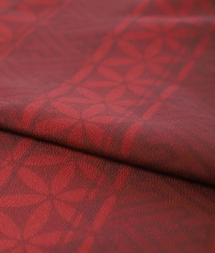 ｼﾞｭﾆｱ用紋付袴ｾｯﾄﾚﾝﾀﾙ エンジ 8AQL53