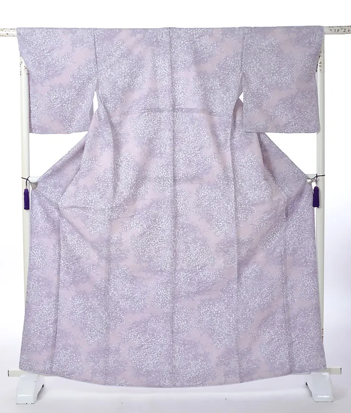 小紋 ﾚﾝﾀﾙ 紫8CT654