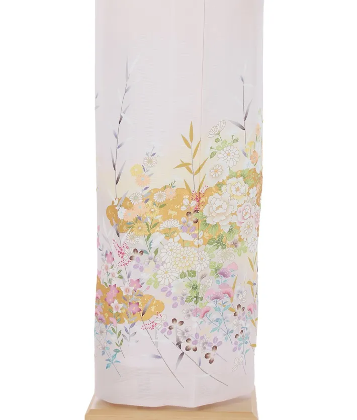 夏用正絹訪問着レンタル8DT08