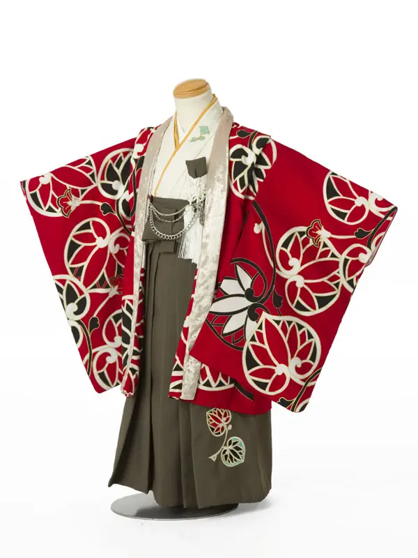 七五三(3～4才男児)3016　ぷちぷり 赤