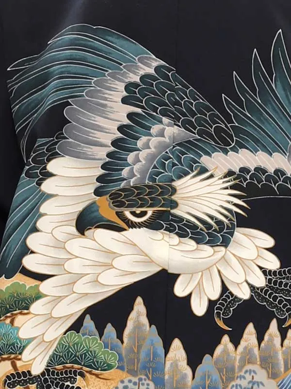 かんたん七五三(5才男児)5126　　紺色　袴簡易タイプ