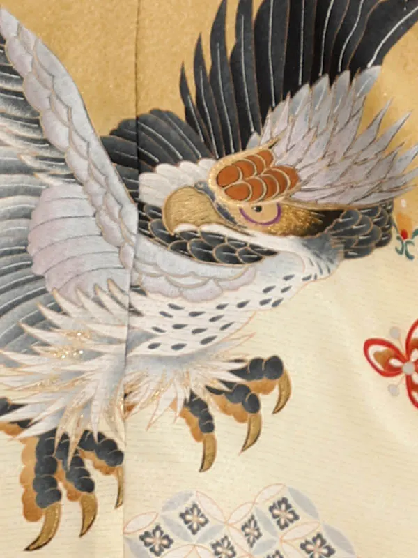 かんたん七五三(5才男児)5131　黄色　袴簡易タイプ