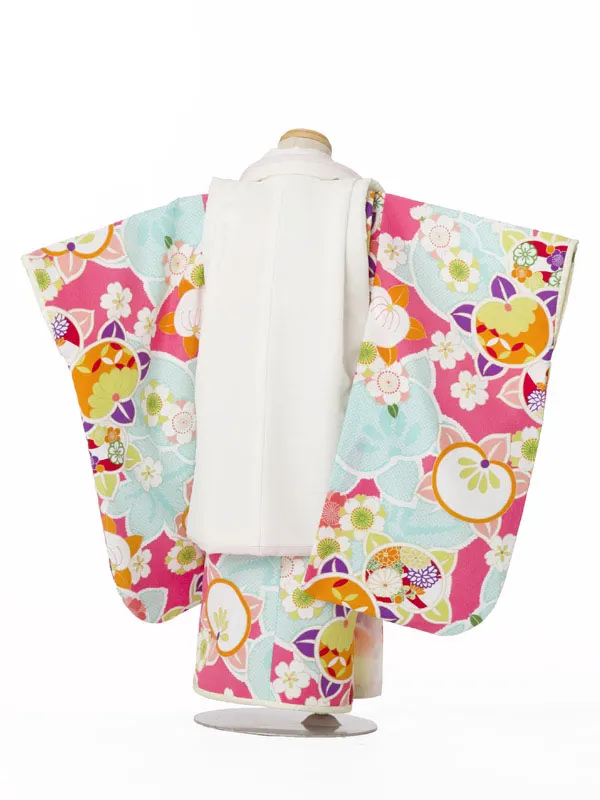 七五三(3才女児)3037　ぷちぷり　ピンク