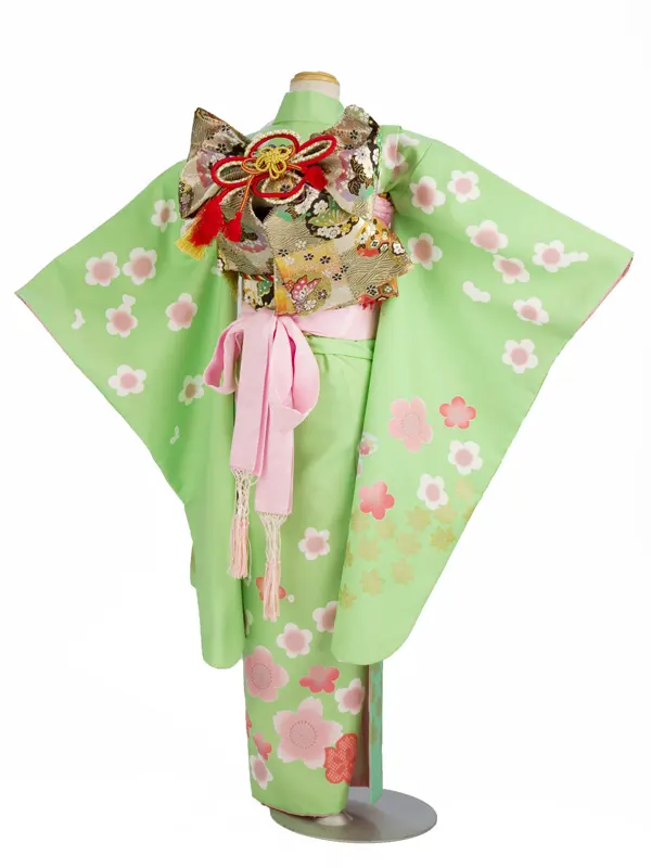 753レンタル(7歳女)7101　古典　黄緑