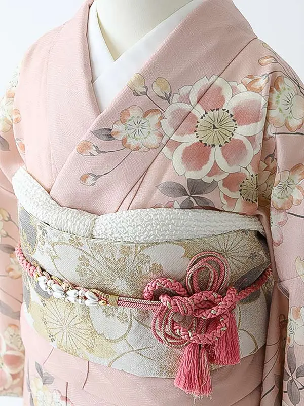 振袖0268 薄ピンク 桜 UNSODO