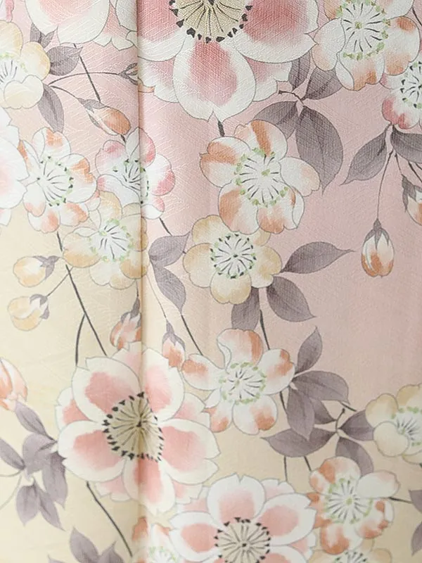 振袖0268 薄ピンク 桜 UNSODO