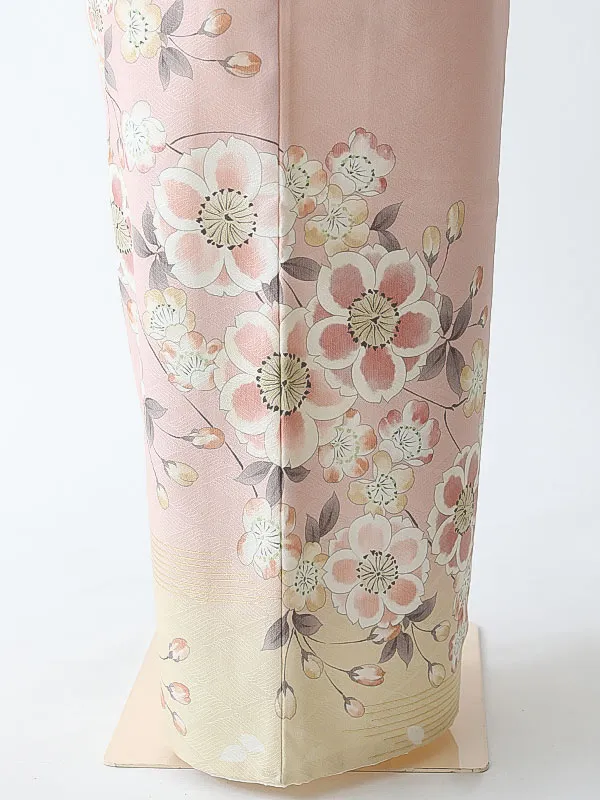 振袖0268 薄ピンク 桜 UNSODO