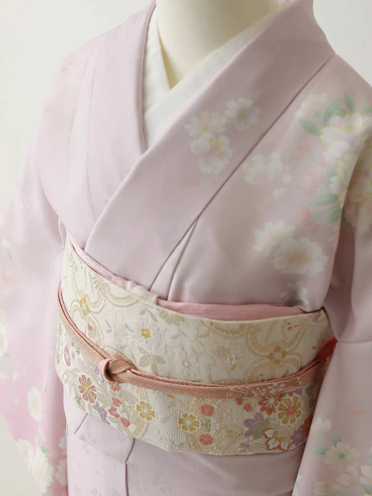 訪問着0073  薄ピンク  桜