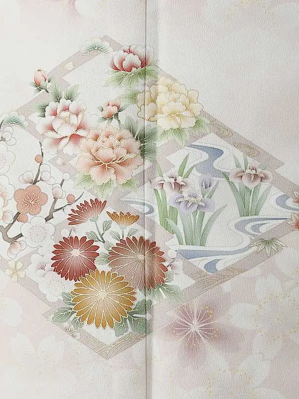 訪問着0093 薄ピンク 桜 華徒然
