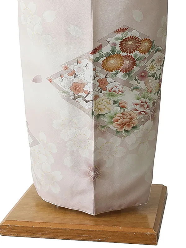 訪問着0093 薄ピンク 桜 華徒然