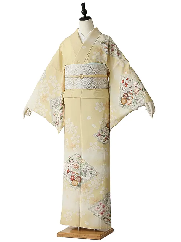 訪問着0094 黄 桜 トールサイズ 華徒然