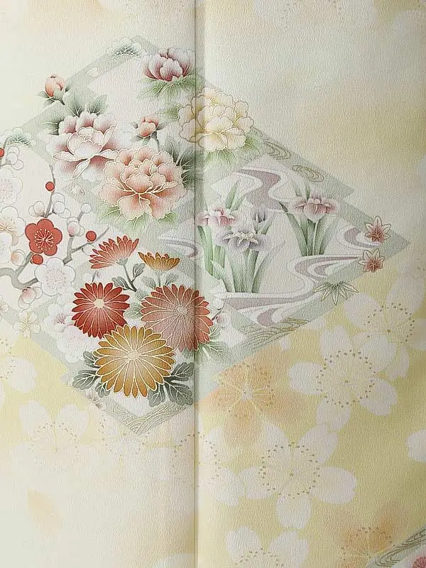 訪問着0094 黄 桜 トールサイズ 華徒然