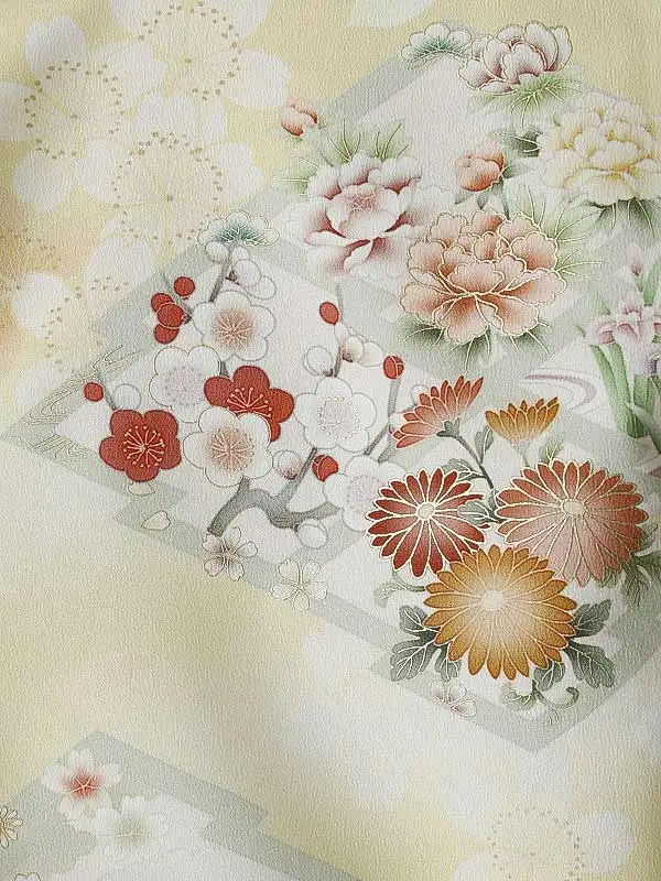 訪問着0094 黄 桜 トールサイズ 華徒然