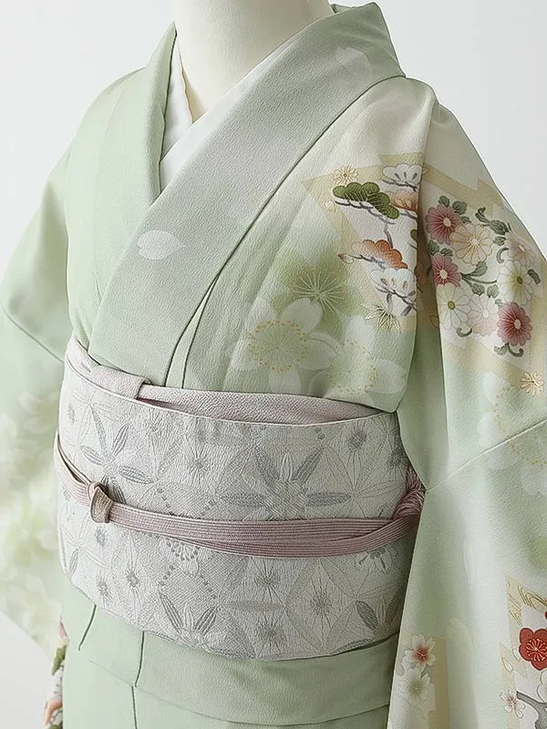 訪問着0095 薄緑 桜 トールサイズ 華徒然
