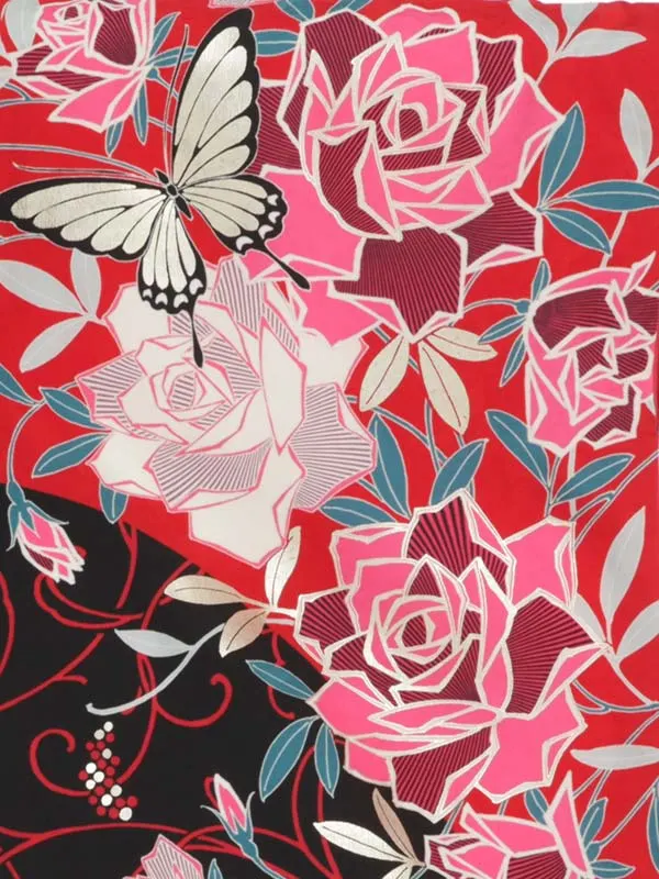 女性袴レンタル0746 着物CECILMcBEE袴Akina Minami