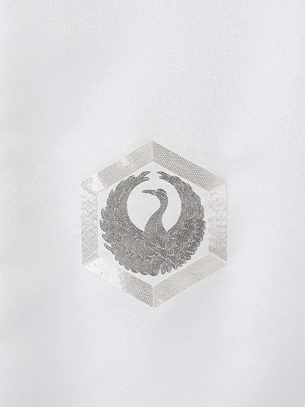 男児産着0175 白 鷹 兜