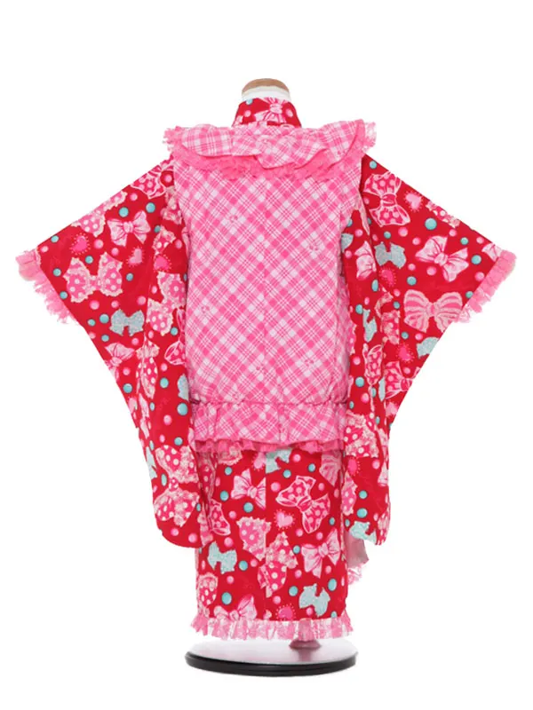 七五三レンタル（3女被布）3332  ﾒｿﾞﾋﾟｱﾉ Piﾁｪｯｸ