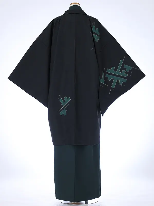 ﾒﾝｽﾞｱﾝｻﾝﾌﾞﾙ0024  黒・深緑系(L)