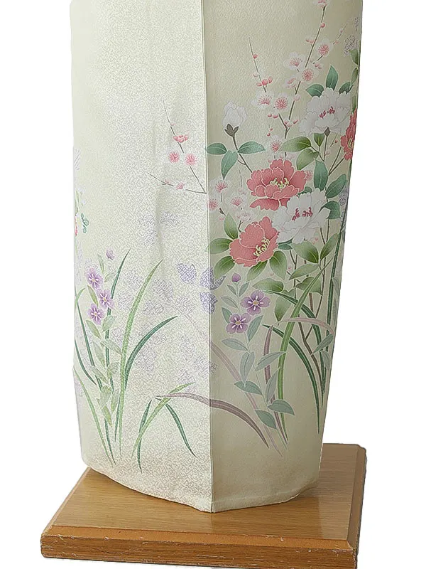 訪問着(夏)0006 淡黄 菊