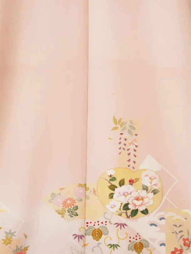 訪問着923ピンク