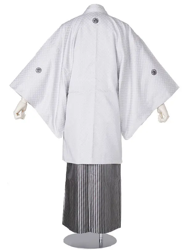 男性用袴白刺子F4/F5