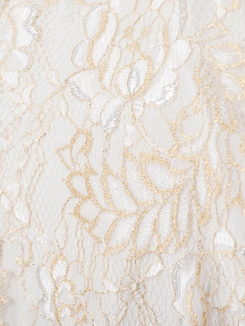  卒業袴 二尺袖 0414  「レース」 ×レースプリント袴モカブラウン