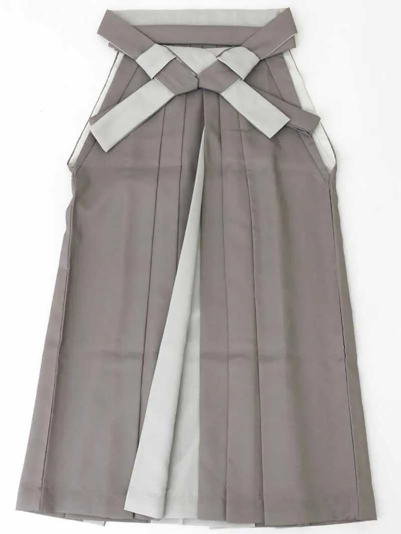 レンタル 卒業袴 二尺袖 0722 水彩つつじ＆バイカラー袴ダークグレー
