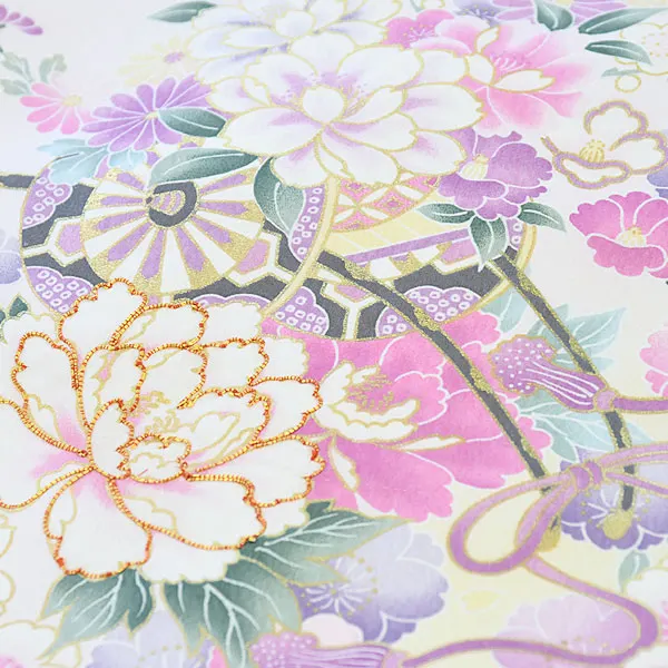 産着女児082ピンク/花かご