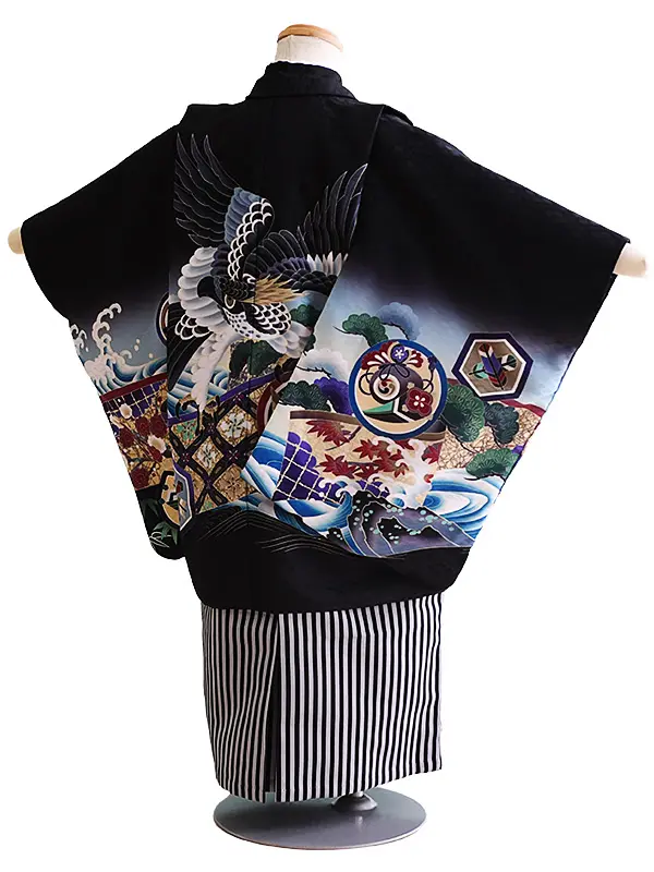 七五三5歳064黒/たか