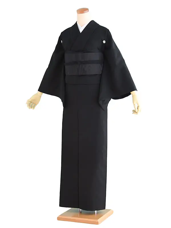 喪服着物0001　正絹