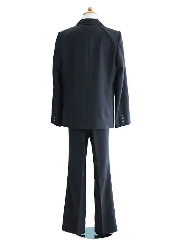 スーツ男児089　150グレー/ストライプ　Mein Lieber