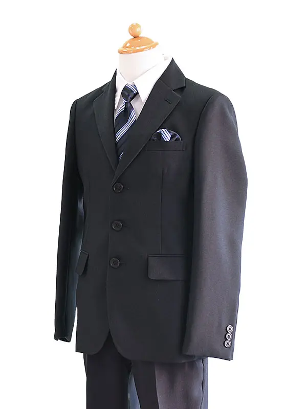 スーツ男児218　140黒　OLIVER HOUSE