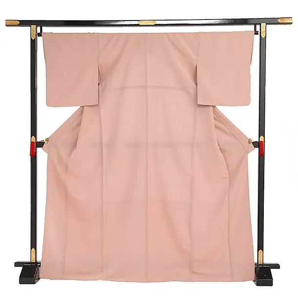 【ｺｰﾃﾞ】色無地レンタル　ADD0011 水柿色