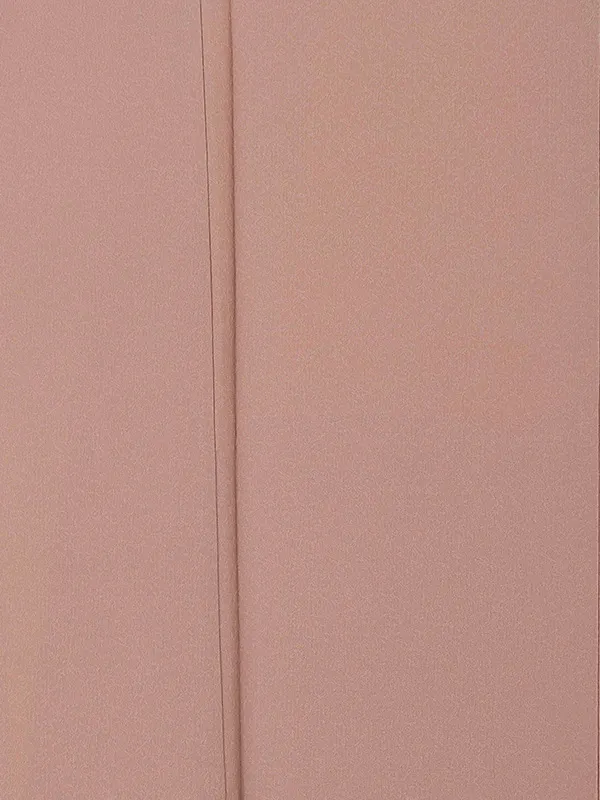 【ｺｰﾃﾞ】色無地レンタル ADD0317 HANAE MORI サーモンピンク