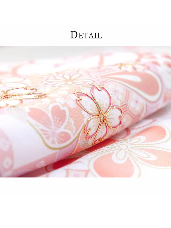 レンタル 産着 女の子 白 ねじり梅 No.74