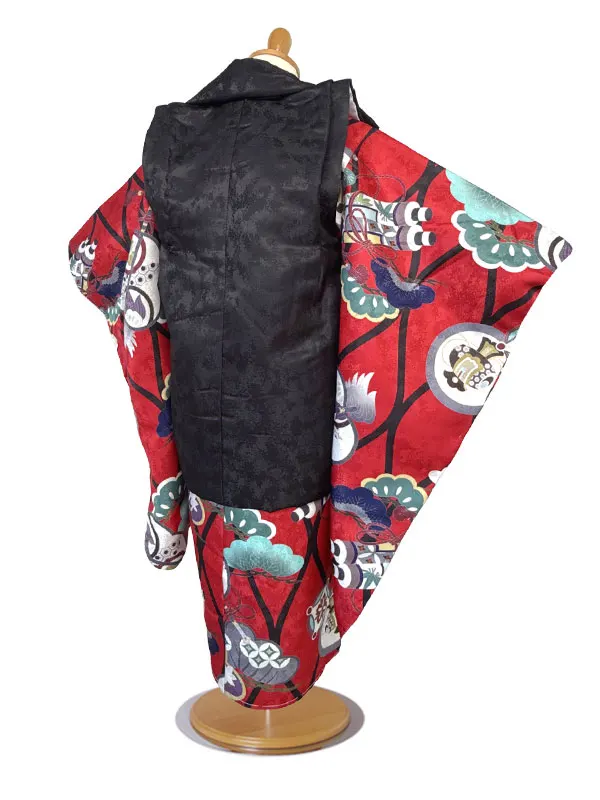 レンタル  三歳 男児  被布コート No.275