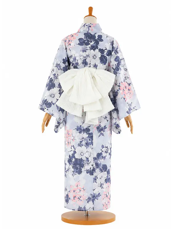 二部式 浴衣 レンタル 綿 着物レンタル 貸衣装  No.151
