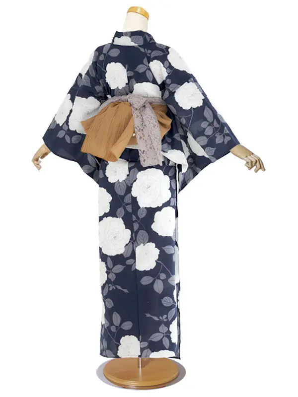 二部式 浴衣 レンタル 綿 着物レンタル 貸衣装  No.185