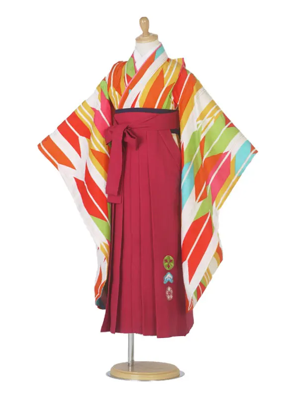 レンタル 小町kids 卒園用着物と袴 No.2