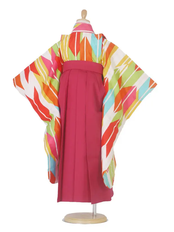 レンタル 小町kids 卒園用着物と袴 No.2