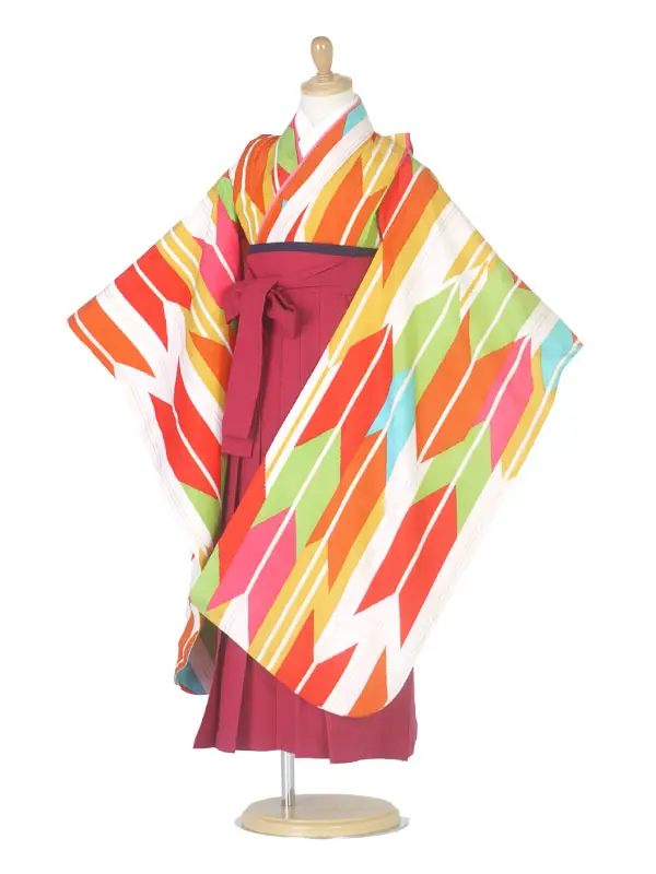 レンタル 小町kids 卒園用着物と袴 No.2