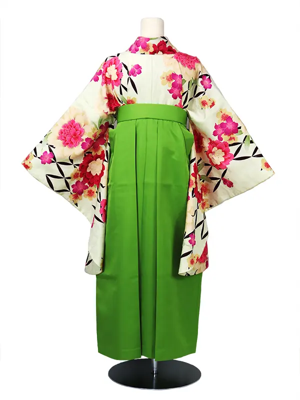 小学生袴（女の子）/花柄/AR0020