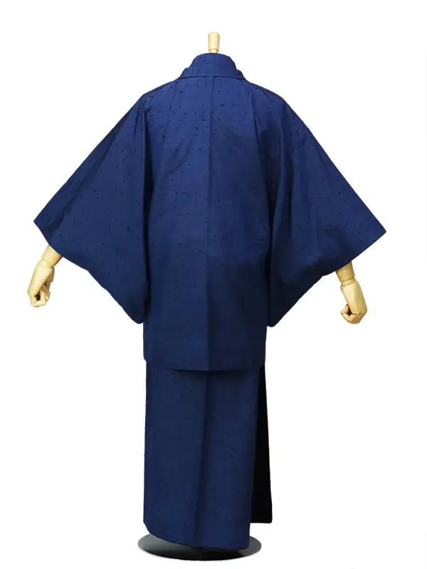 【正絹】ひげ紬 羽織着物 アンサンブル Sサイズ CY0025