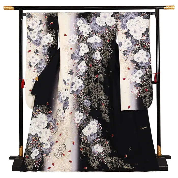 振袖 ”Luxjewel” 白系 枝垂桜 0942