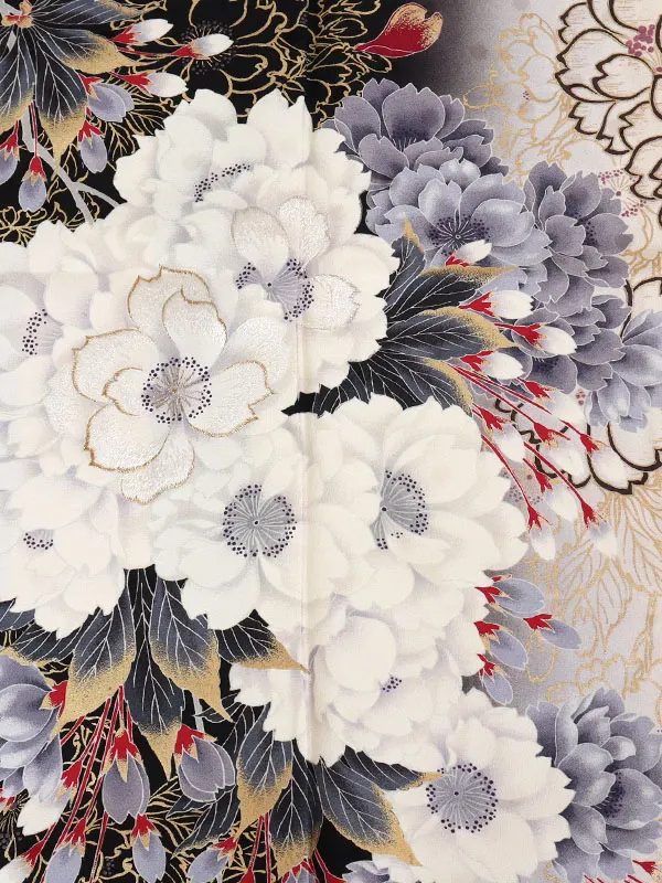 振袖 ”Luxjewel” 白系 枝垂桜 0942