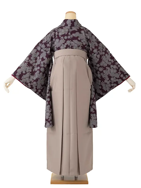 Chocolat ブラウン 桜・菊・松/モカ 小花刺繍