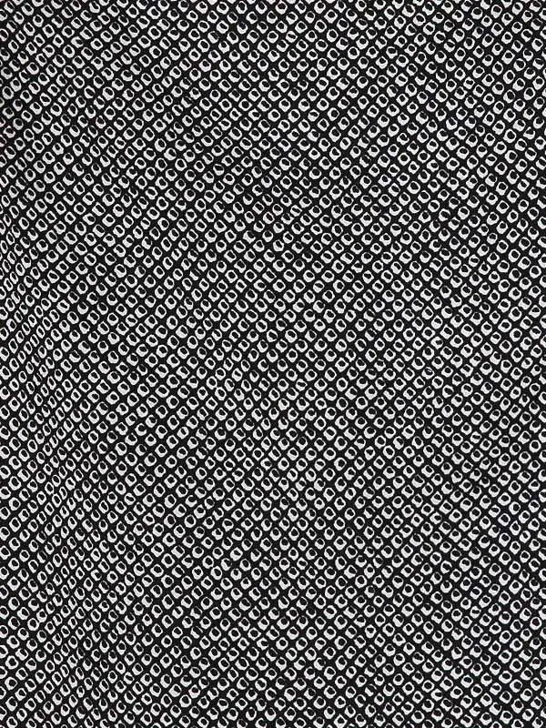 七五三男児3歳 459B 白黒 絞り調 鹿の子宝尽くし刺繍