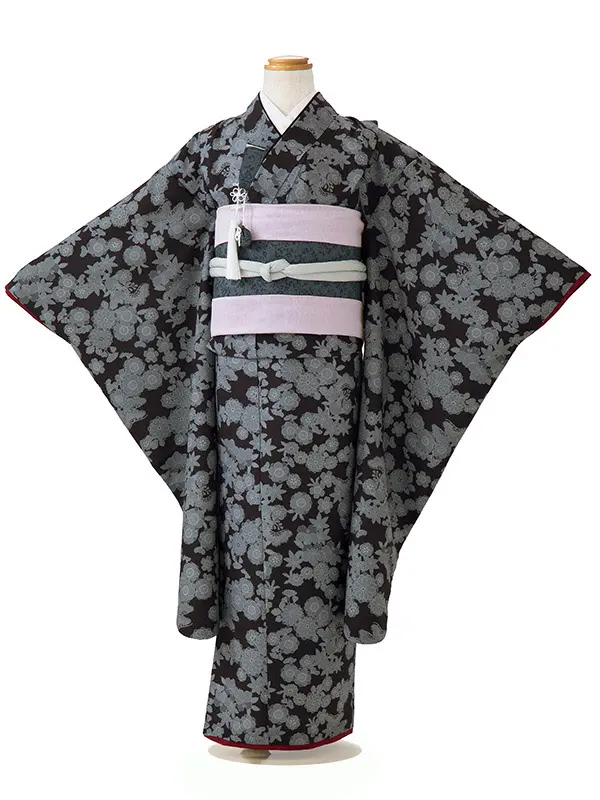 七五三女児7歳7113  ショコラ　黒