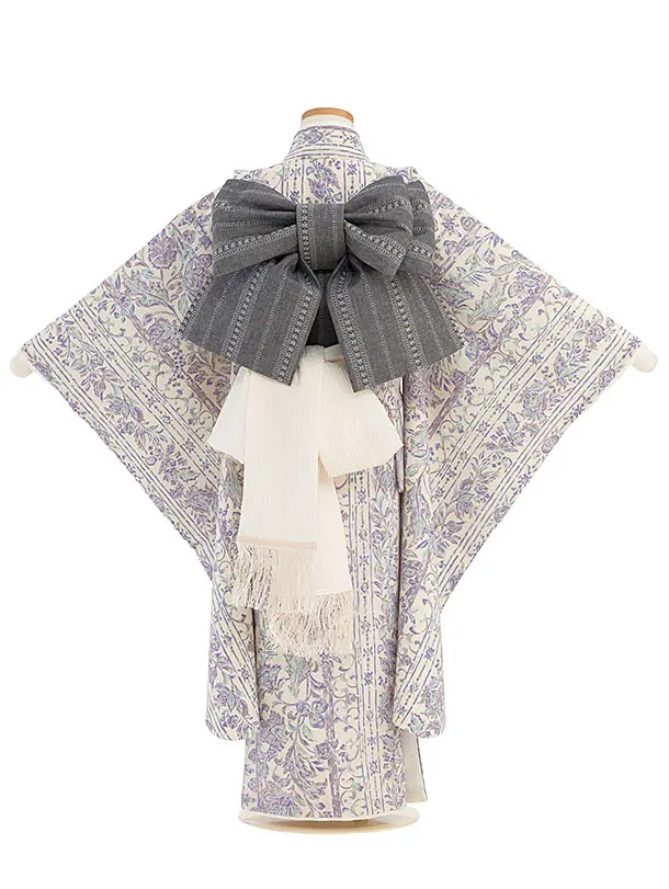 七五三女児7歳7120 ラフィネココ ブルー 宝相華